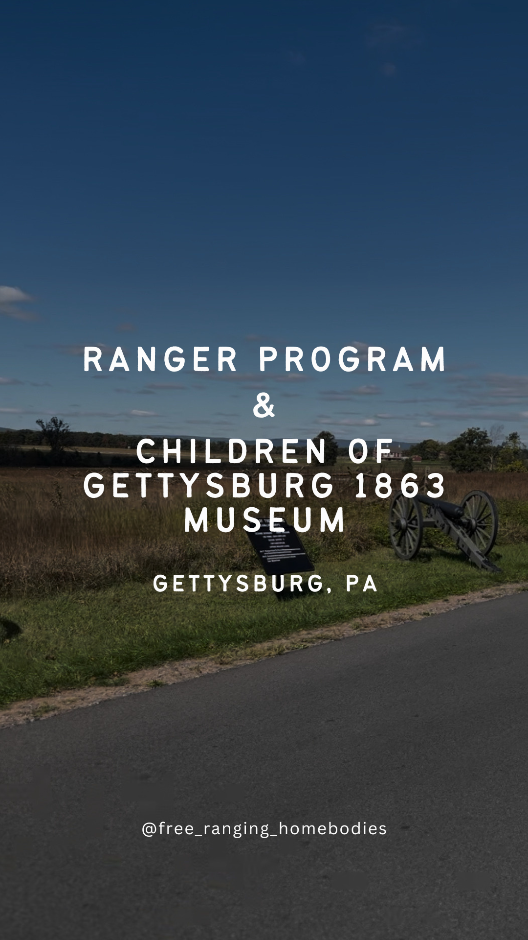 Gettysburg Day Trip with Kids: Park Ranger Program & Children of Gettysburg 1863 Museum