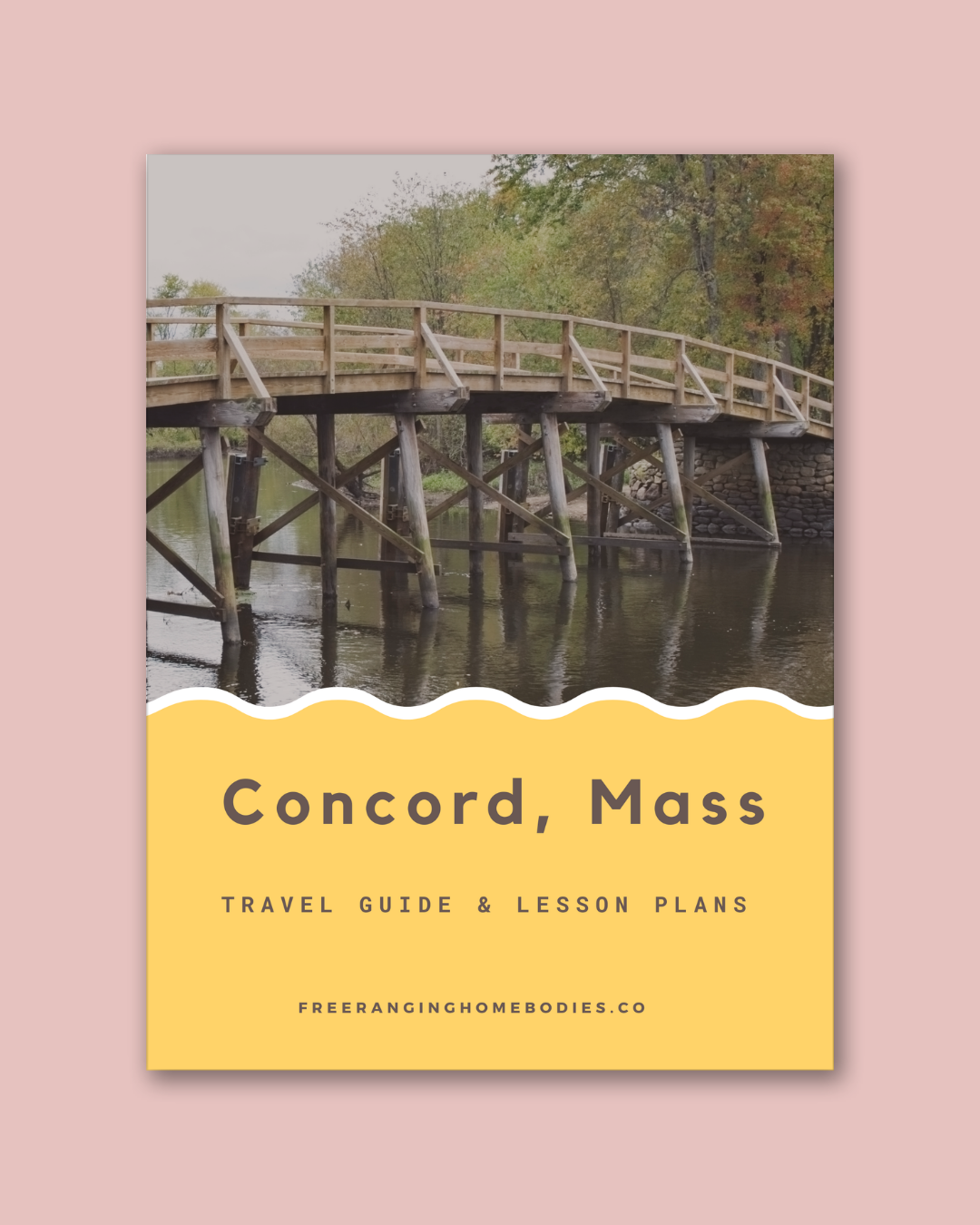 Concord, Massachusetts Homeschool Family Travel Guide — 28-Page Printable