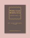 Middle Creek Wildlife Area Self-Guided Tour Notes — Free Printable