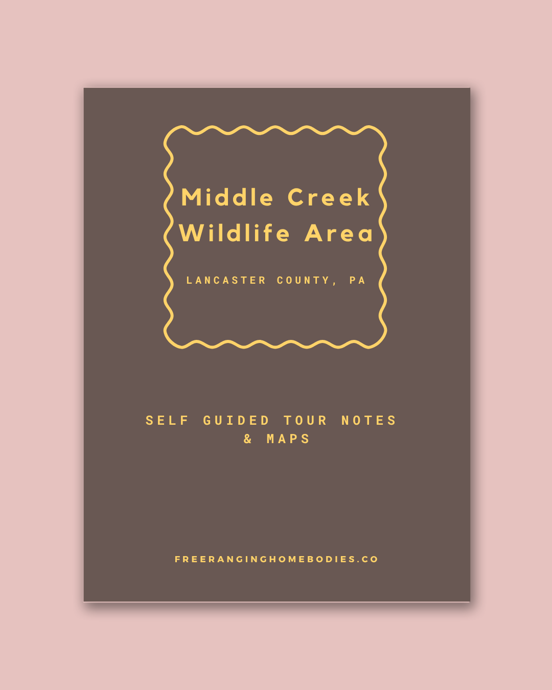 Middle Creek Wildlife Area Self-Guided Tour Notes — Free Printable